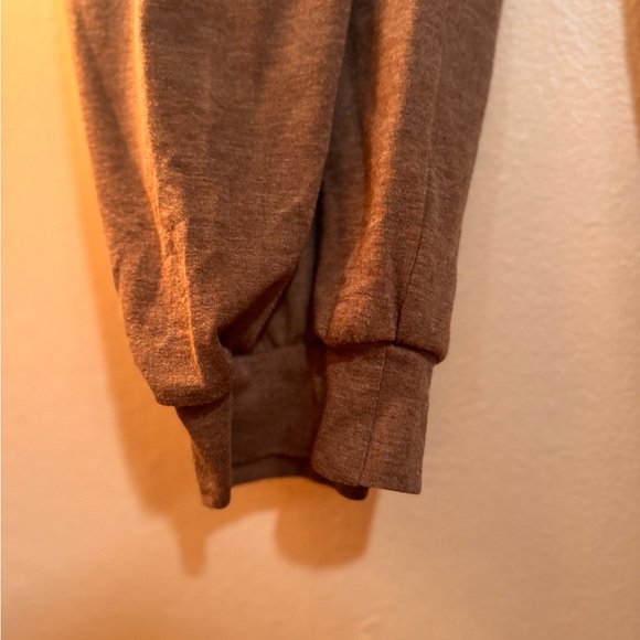 Brown V-Neck Jumpsuit - Picture 3 of 5